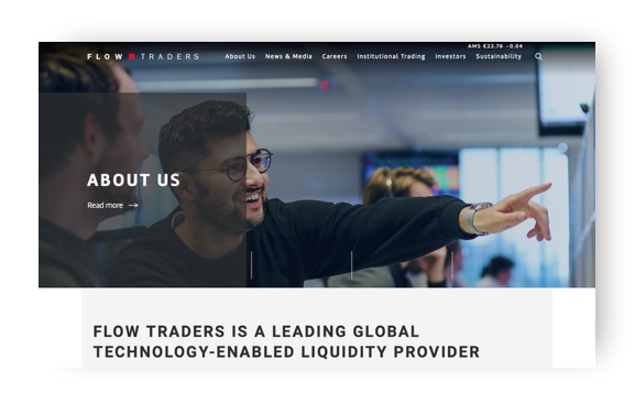 Flow Traders top market maker