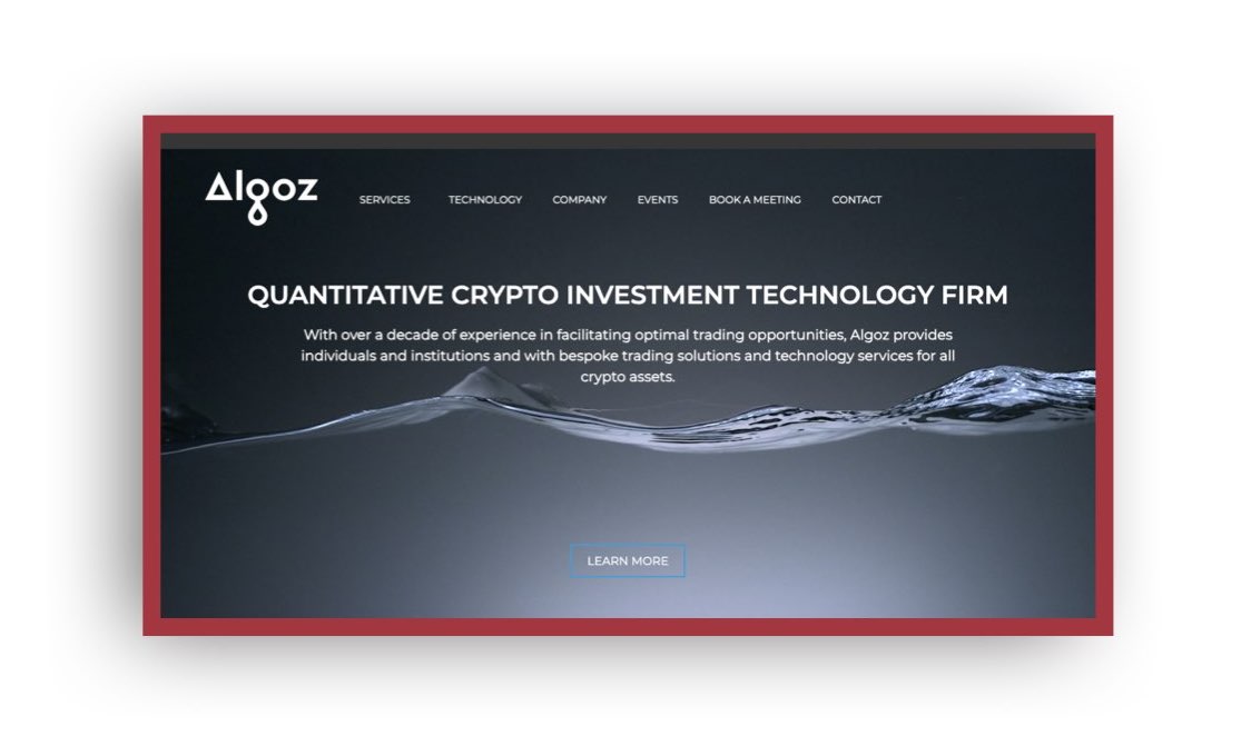 biggest crypto market makers Algoz