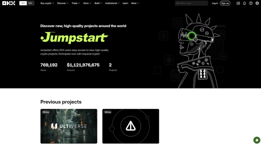 best crypto launchpad - Jumpstart