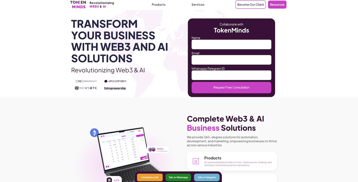 Best web3 and crypto marketing agencies - TokenMinds